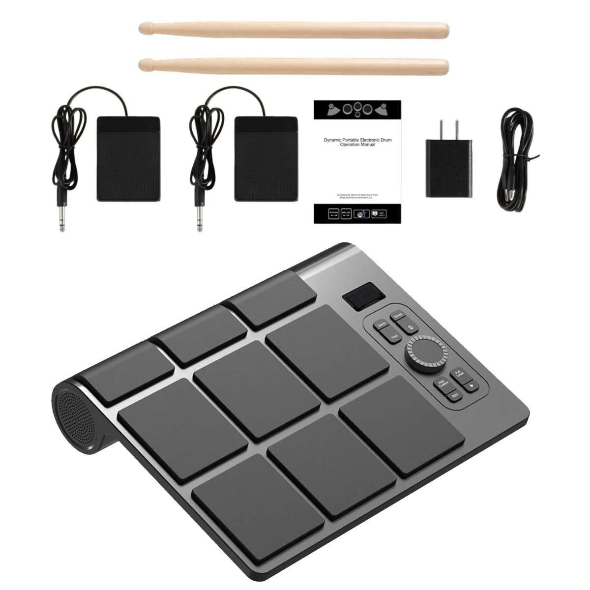Musical Instrument Oud - Batterie électronique enroulable Miwayer – 9