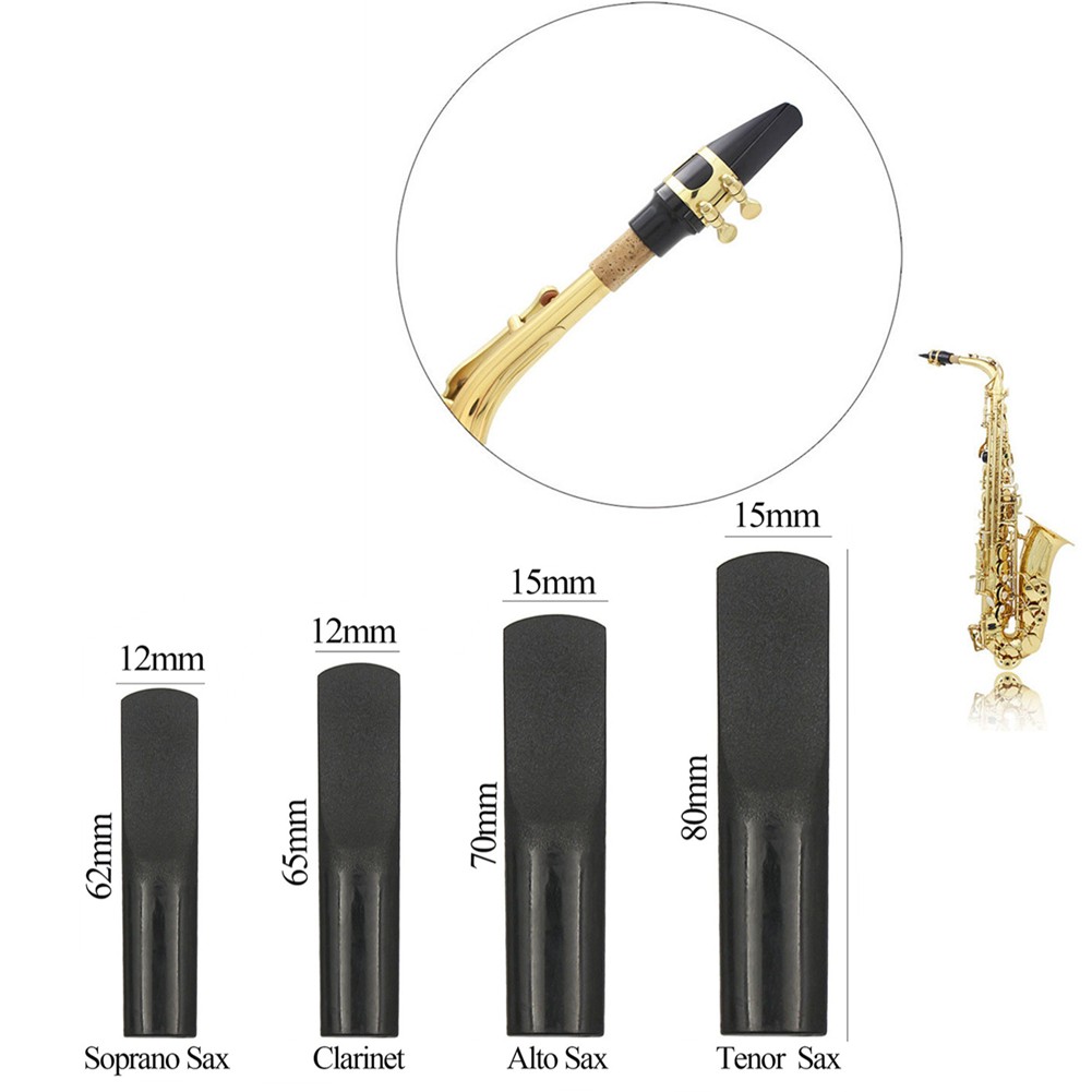 Musical Instrument Reed - Anches de Saxophone synthétiques force 2.5,