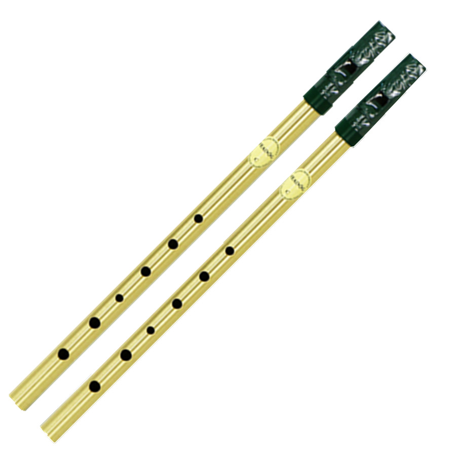 Tin Whistle Flute - Sifflet irlandais en laiton, flûte Feadog