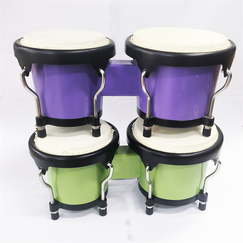 Musical Instrument With Hand - BGD‑08C Mini tambour bongo en plastique
