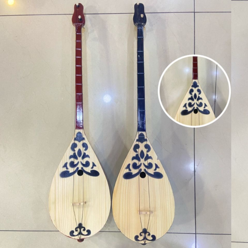 Musical Instrument Project - 80CM Dombra 2 cordes Kazak Instruments