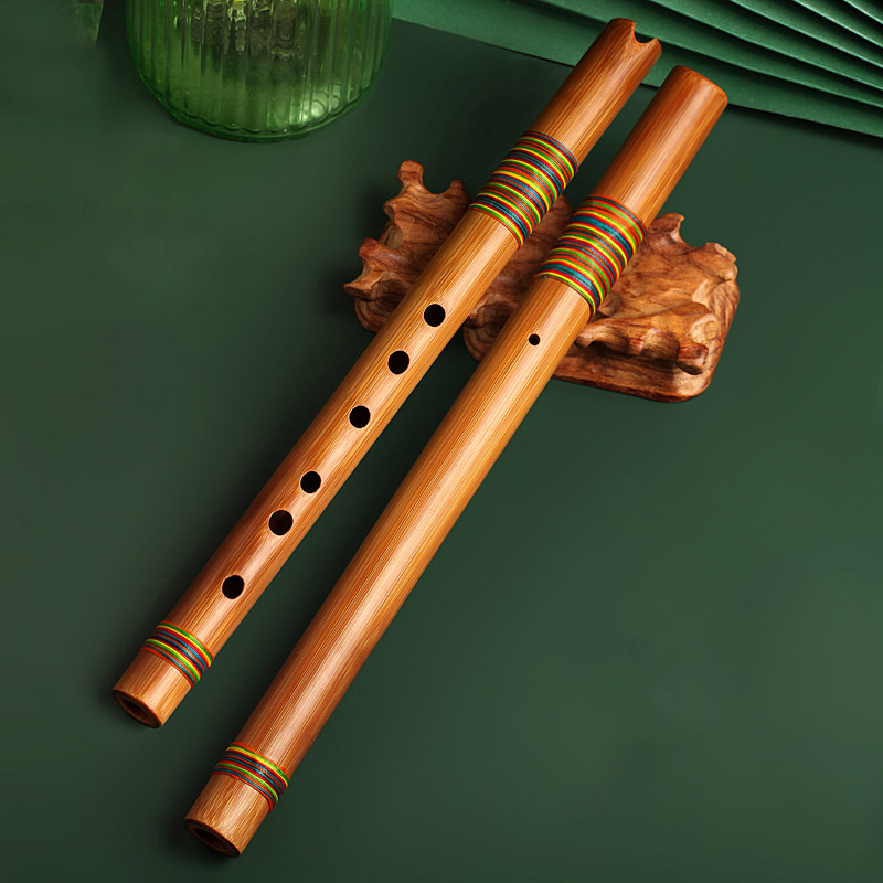 Shakuhachi Bamboo Flute - Flûte Quena professionnelle G/C/A, clé de