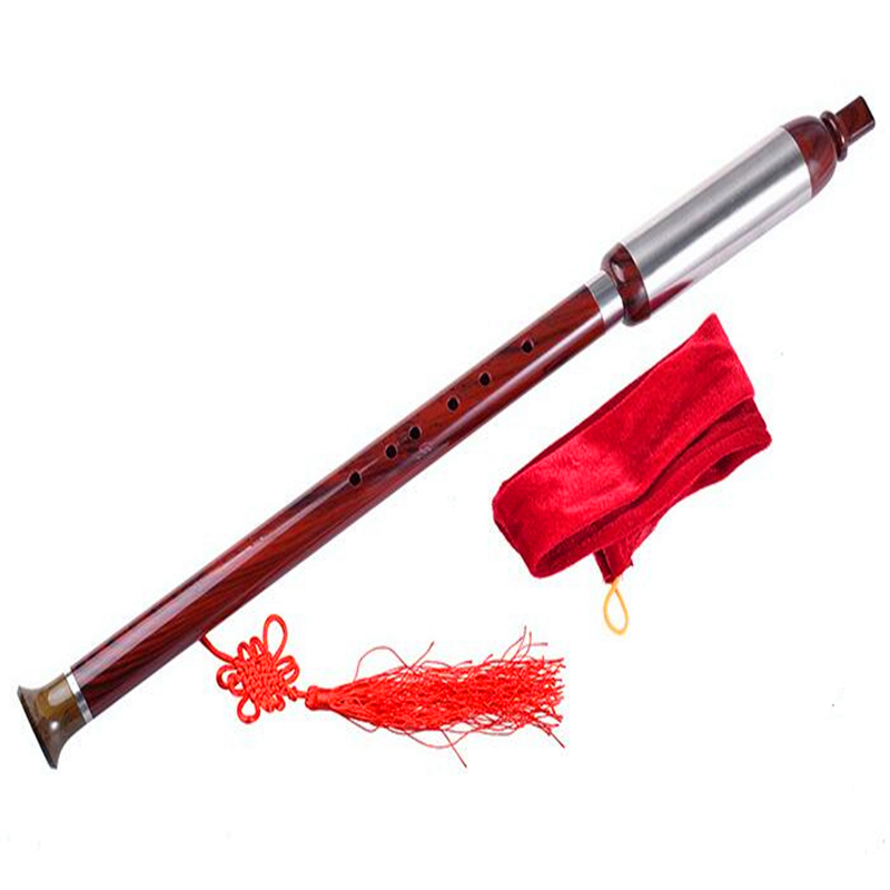 Bagpipe Practice Chanter - Flûte Bawu verticale en clé F/G,