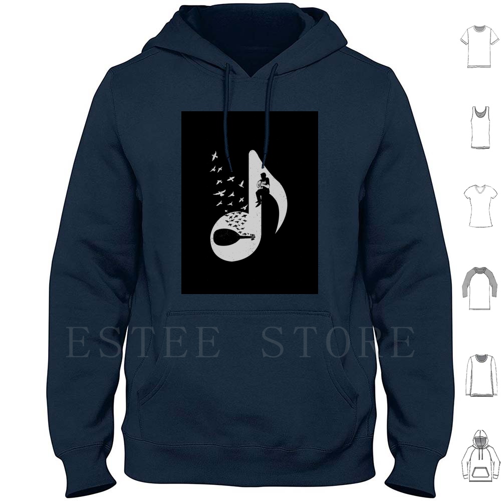 Musical Instrument Oud - Note musicale-Oud sweat à capuche à