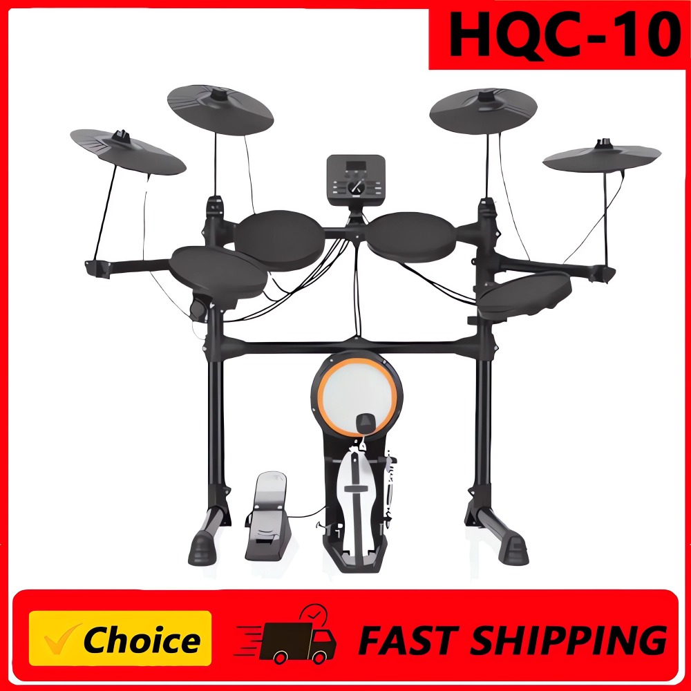 Musical Instrument Oud - Batterie électronique HQC-10 avec pédale de