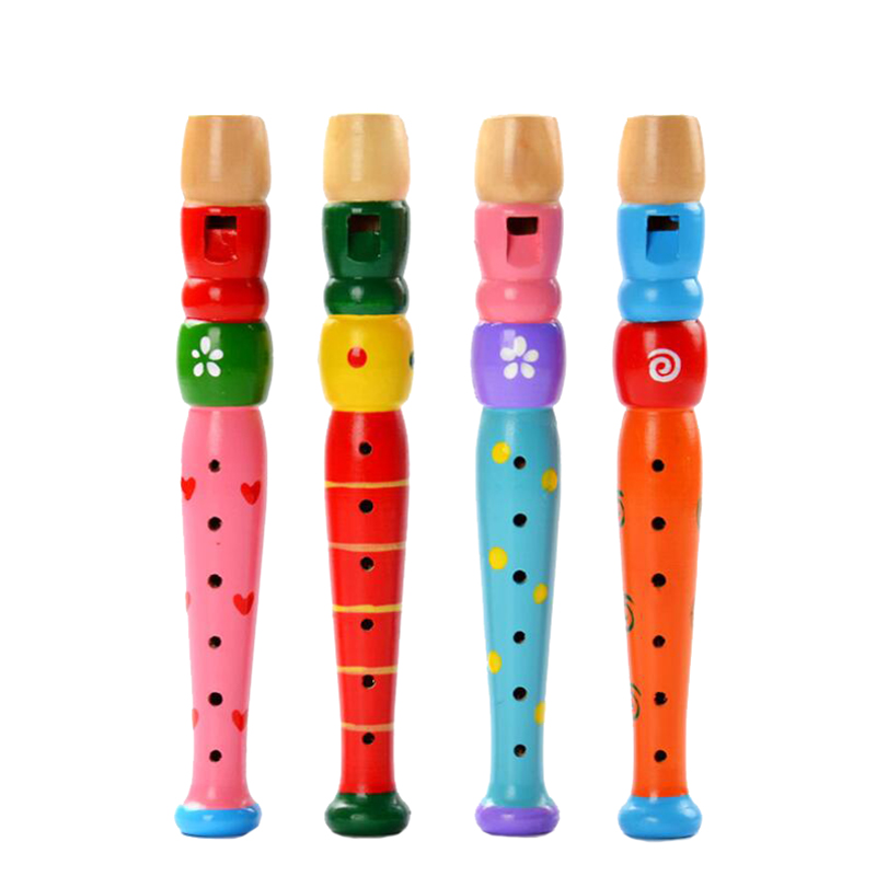 Flûte en bois colorée, Instrum - Musical Instrument Drawing avis et prix
