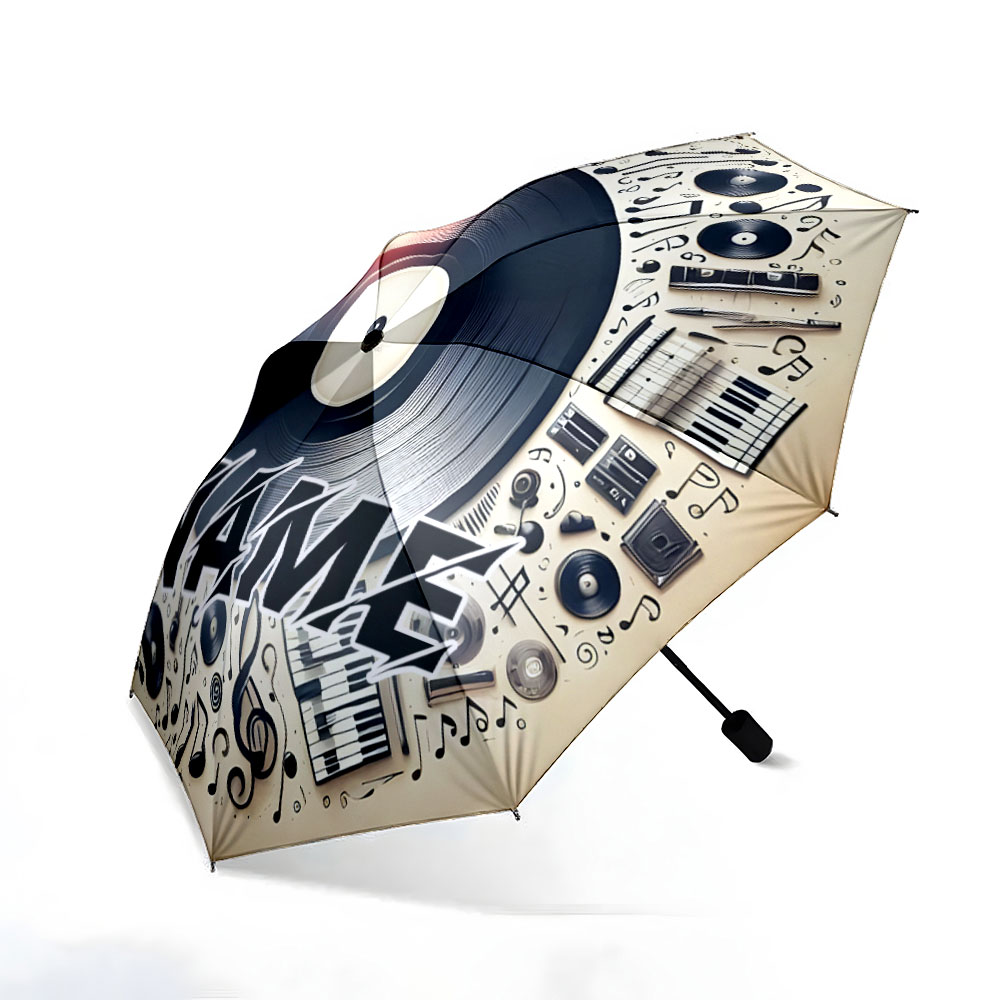 Parapluie personnalisé avec no - Musical Instrument And Names avis et prix