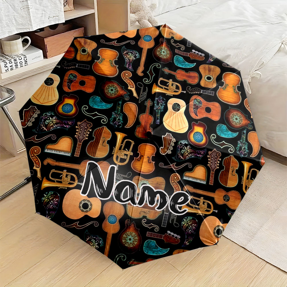 Parapluie personnalisé avec no - Musical Instrument And Names avis et prix