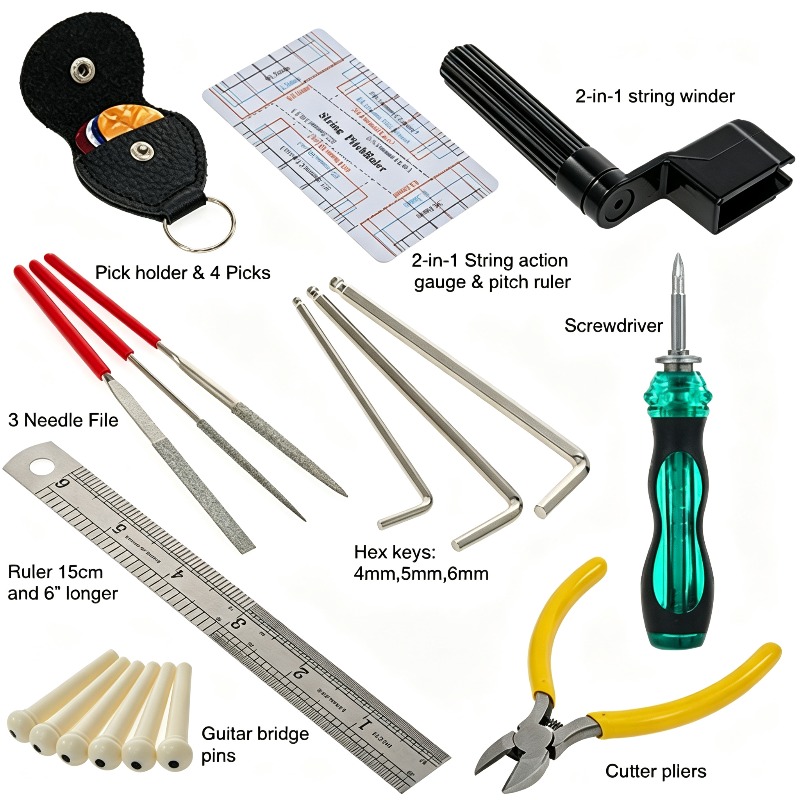 Ensemble de 22 outils de répar - Musical Instrument Repairs avis et prix