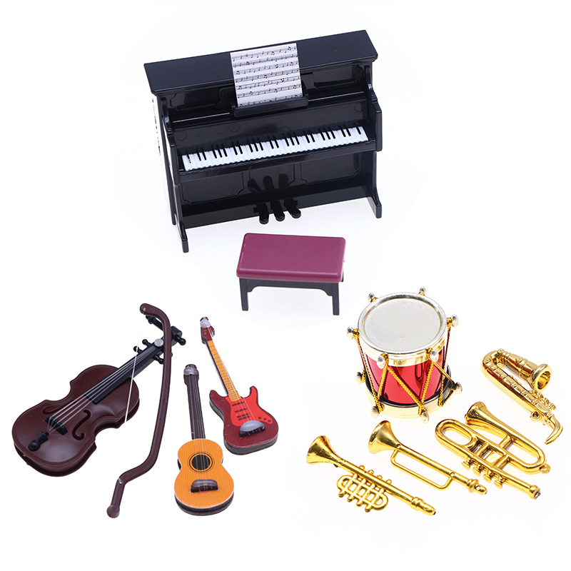 【M】1:12 Ensemble d'instruments - Musical Instrument Project avis et prix