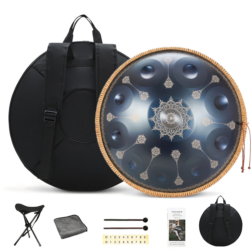 Tambour Handpan 10 notes 22 po - Musical Instrument With Hand avis et prix