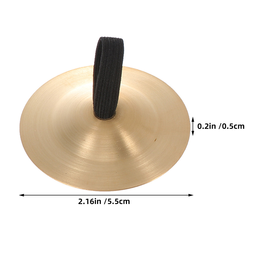 12 cymbales à doigts en cuivre - Musical Instrument With Hand avis et prix