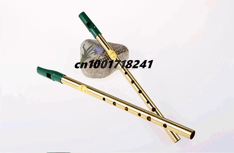 Sifflet irlandais en laiton, f - Tin Whistle Flute avis et prix