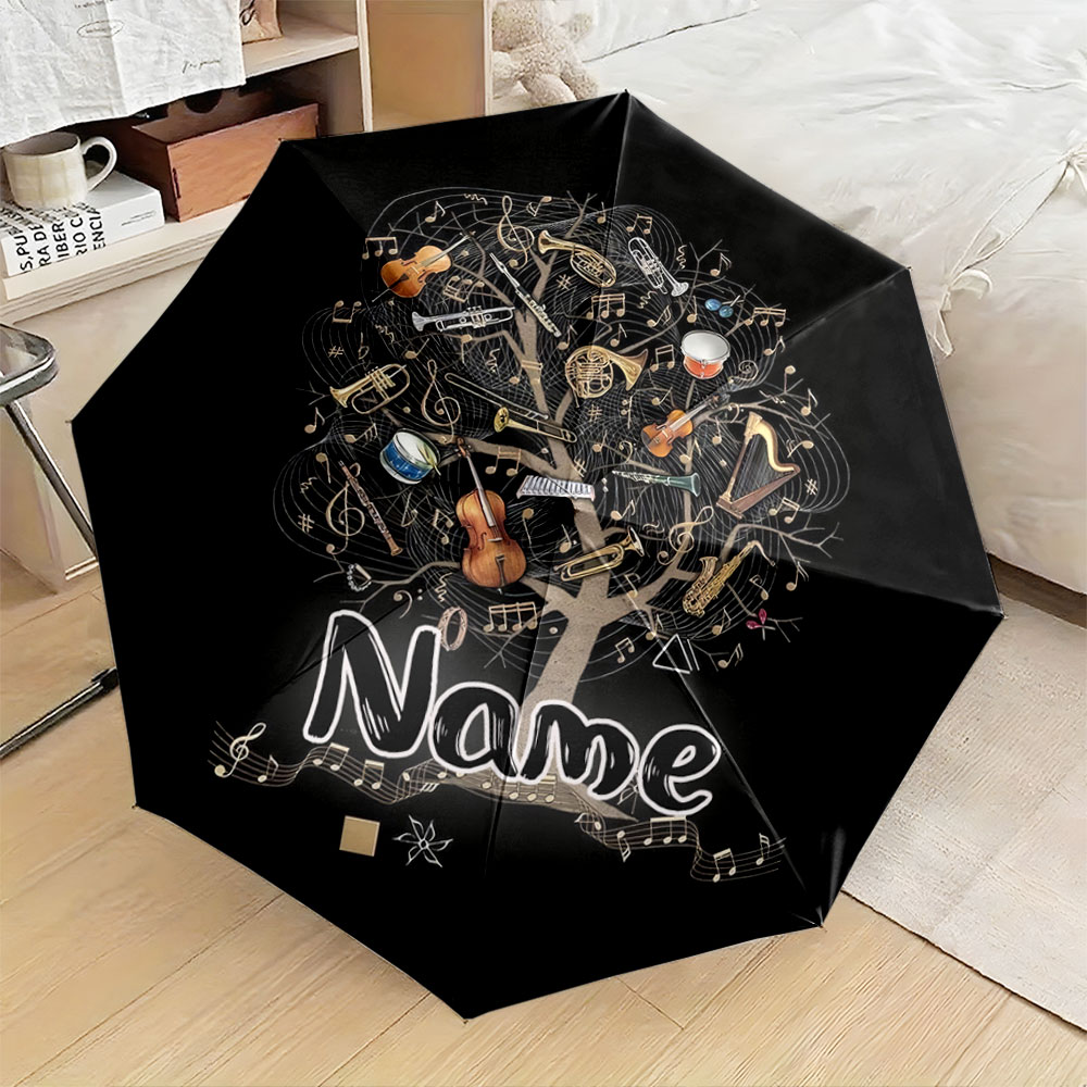Parapluie personnalisé avec no - Musical Instrument And Names avis et prix