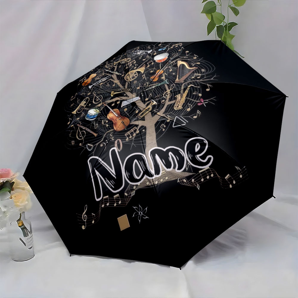 Parapluie personnalisé avec no - Musical Instrument And Names avis et prix