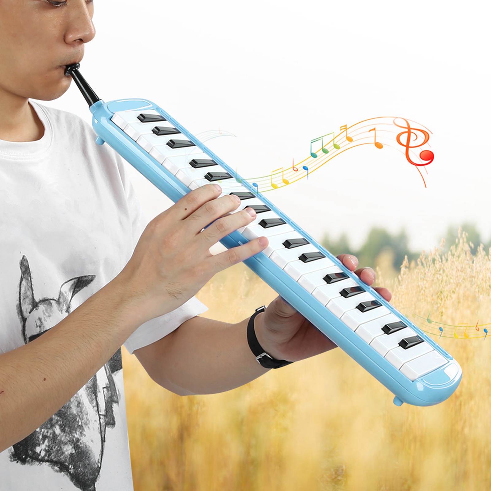 Melodica – Instrument de musiq - Musical Instrument Reed avis et prix