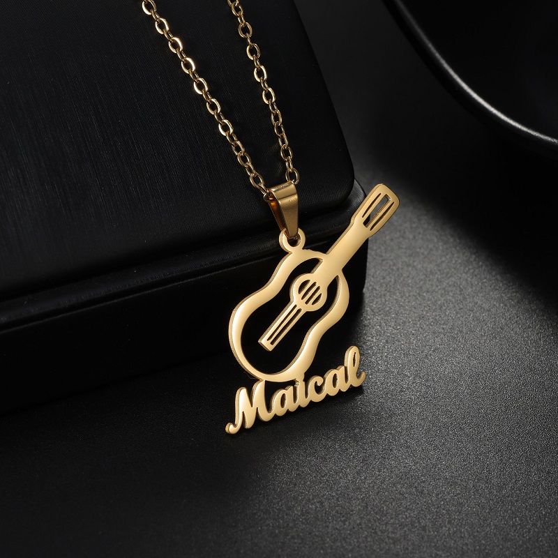 Collier avec pendentif instrum - Musical Instrument And Names avis et prix