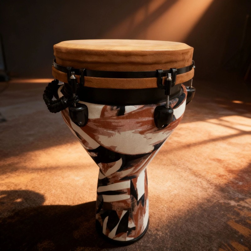 Nouveau tambour africain de 12 - Musical Instrument With Hand avis et prix