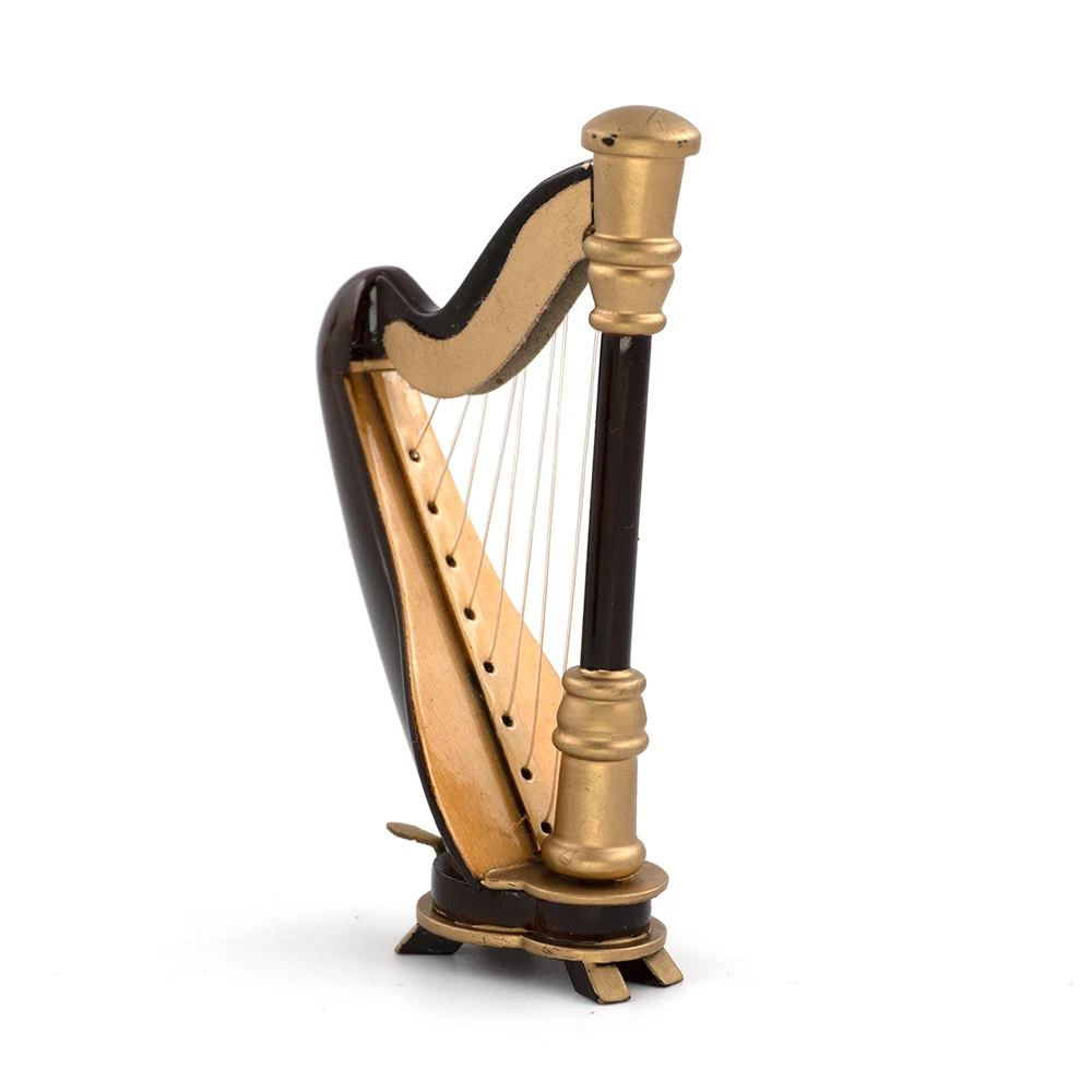 Modèle de harpe en bois Miniat - Musical Instrument Harp avis et prix