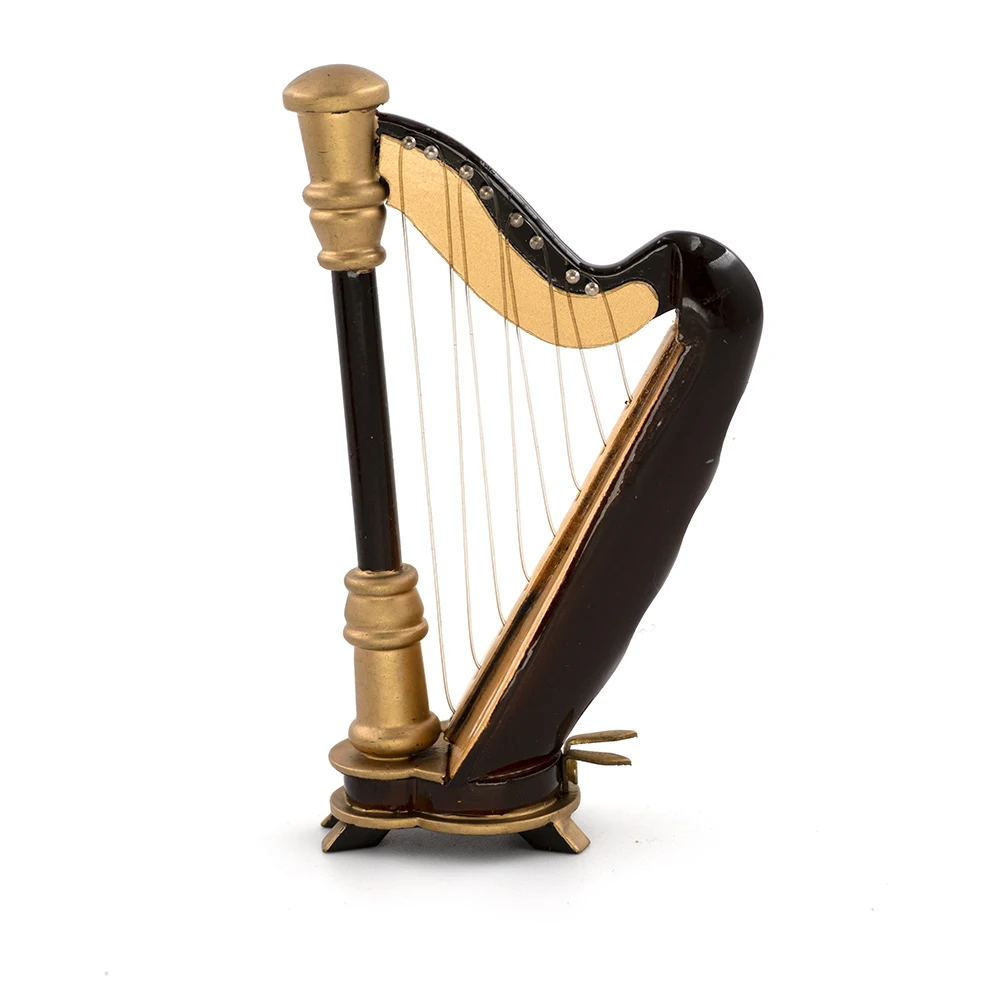Modèle de harpe en bois Miniat - Musical Instrument Harp avis et prix