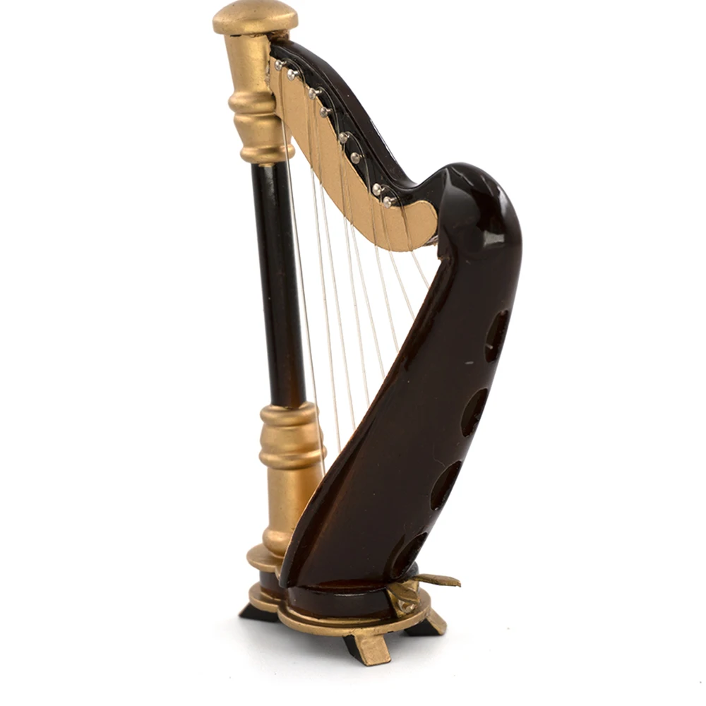 Modèle de harpe en bois Miniat - Musical Instrument Harp avis et prix