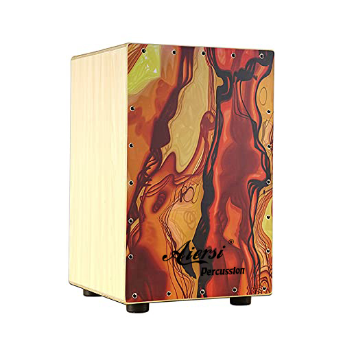 Cajon en bois coloré, instrume - Musical Instrument With Hand avis et prix