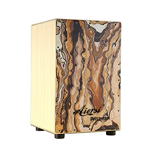 Cajon en bois coloré, instrume - Musical Instrument With Hand avis et prix